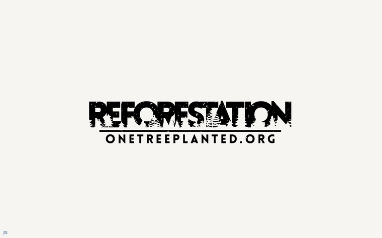 We've partnered with ONE TREE PLANTED!