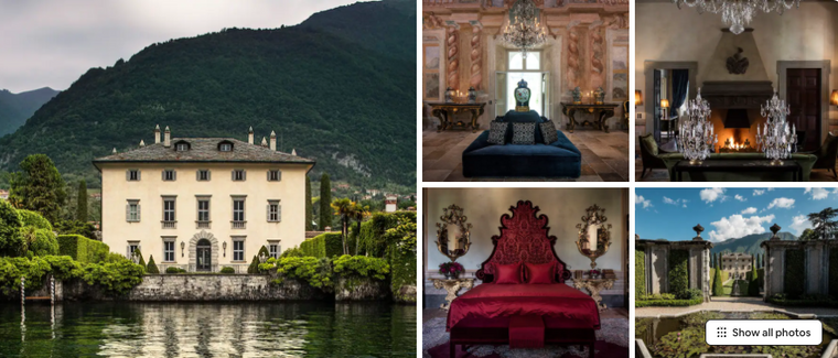 House of Gucci Villa now on Airbnb