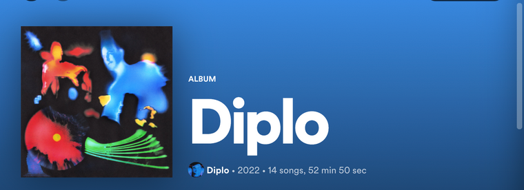 Diplo 2022 Album