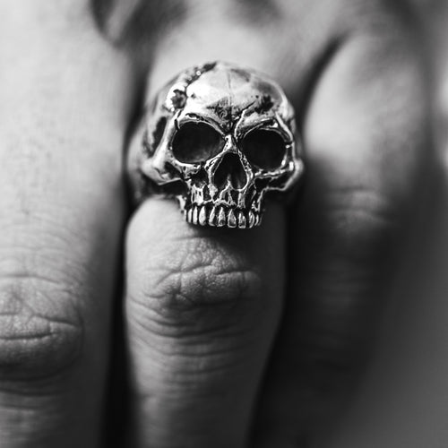 Protection Ring in Silver angle view