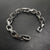 Broken Link Chain Bracelet in Silver - Small Medium Large
