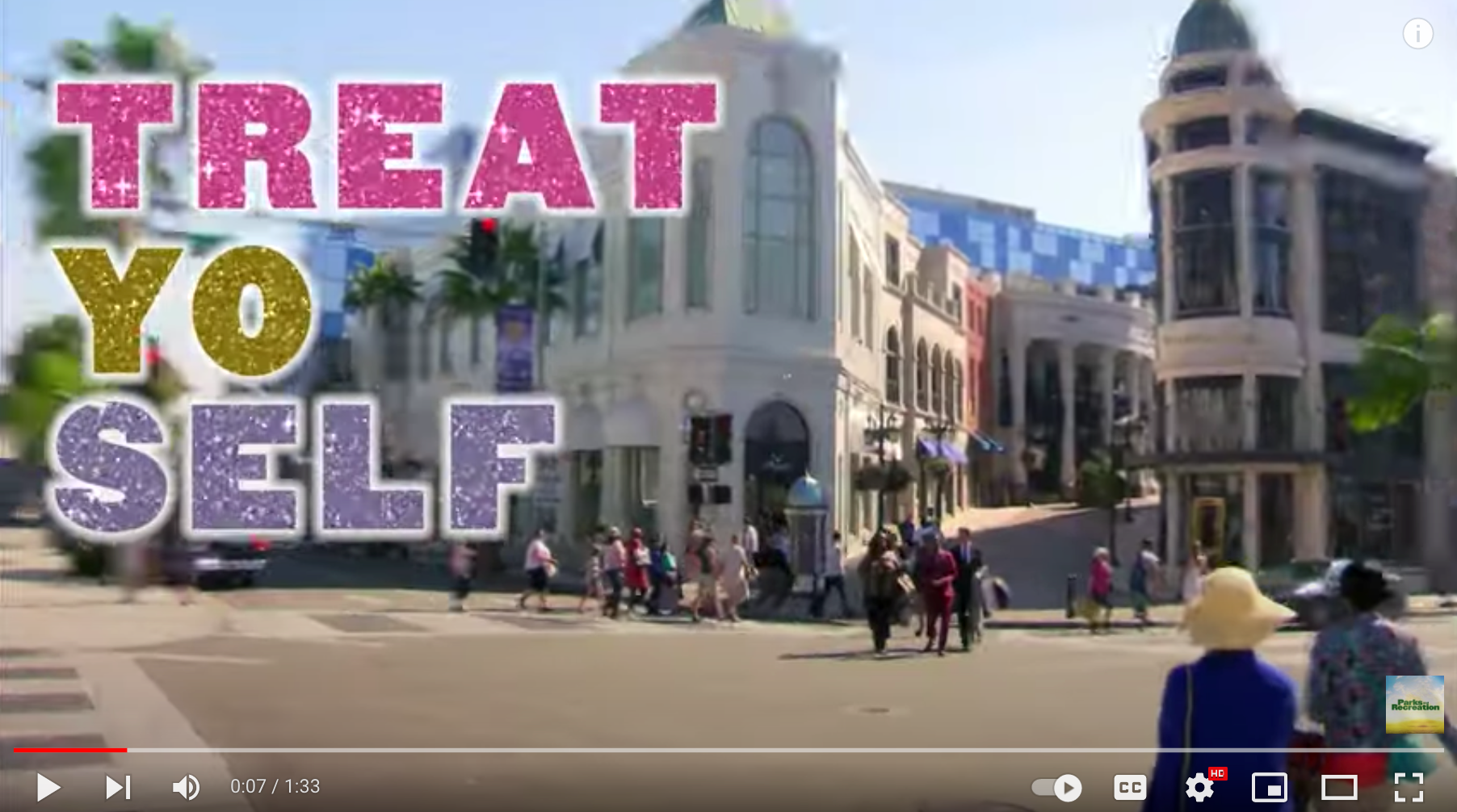 Treat Yo' Self Through the Years | Parks and Recreation (Mashup)