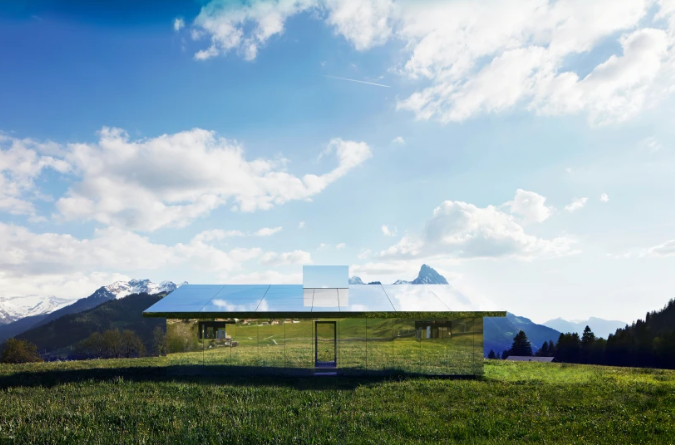 Mirage Gstaad House preserves the Swiss landscape
