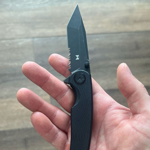 The Titan EDC Knife angle view
