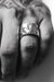 Barrel Ring in Oxidized Silver - 5 5.5 6 6.5 7 7.5 8 8.5 9 9.5 10 10.5 11 11.5 12 12.5 13 13.5 14