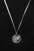 Luna Medallion in Oxidized Silver - Luna Medallion in Oxidized Silver