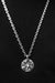 Peak Medallion in Oxidized Silver - 20" 30"