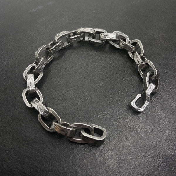 Silver long ling bracelet