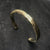 DTLA Cuff in Antiqued Brass - Small Large
