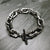 Nomad Link Bracelet (Oxidized Silver) - Small Medium Large