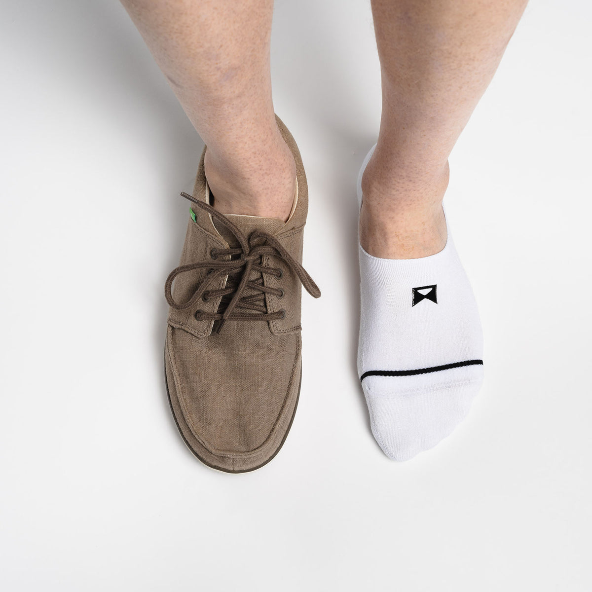 Titan Sock Pack - No Show / 6 Pack / White No Show / 12 Pack / White No Show / 3 Pack / White