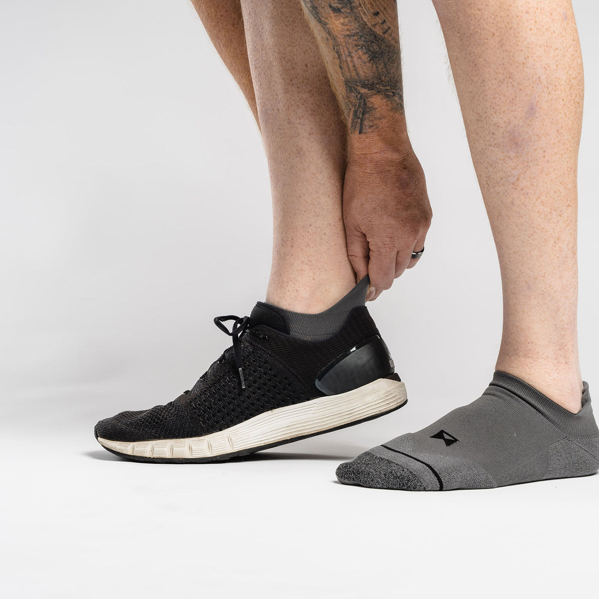 Titan Sock Pack - Regular Runner / 3 Pack / Grey Regular Runner / 6 Pack / Grey Regular Runner / 12 Pack / Grey