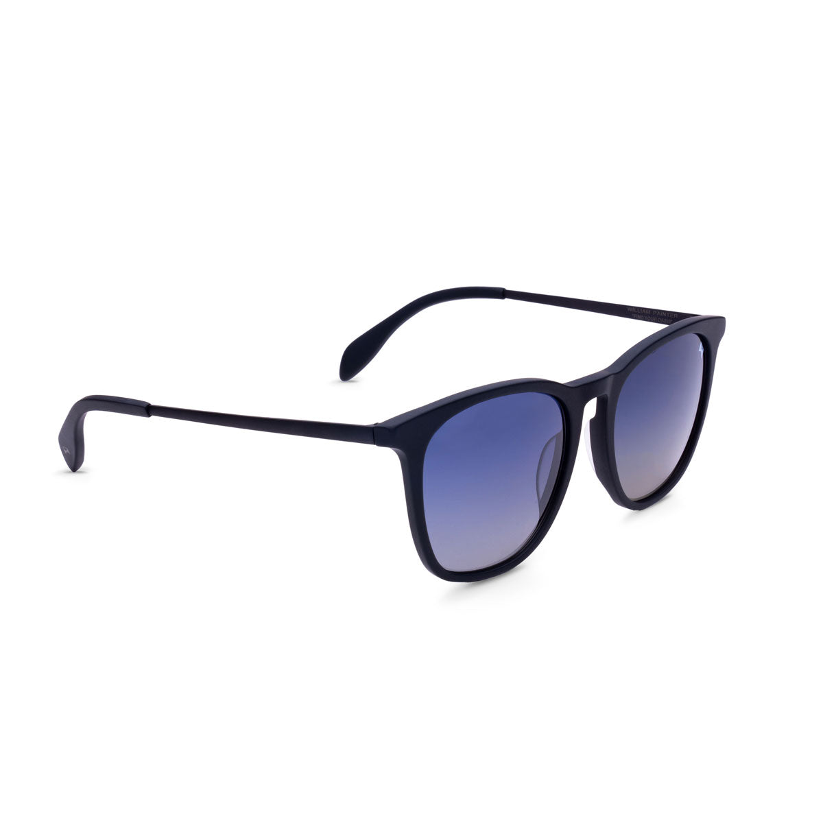 Titanium oversized round sunglasses by William Painter